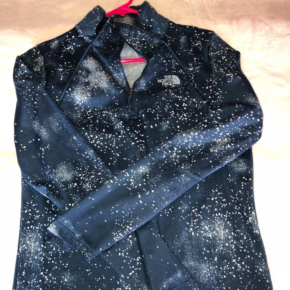 NWOT Northface 1/4zip snowy pullover